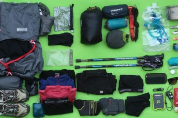 gearlist na vícedenní trek od jara do podzimu